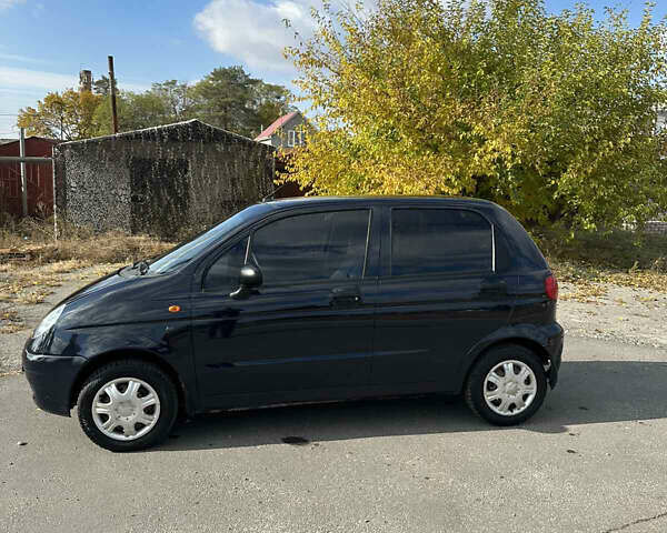 Синий Дэу Матиз, объемом двигателя 0.8 л и пробегом 84 тыс. км за 3500 $, фото 2 на Automoto.ua