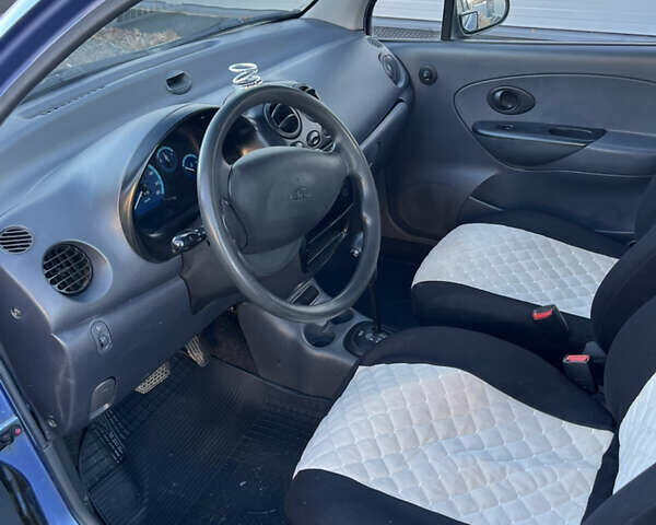 Синий Дэу Матиз, объемом двигателя 0.8 л и пробегом 100 тыс. км за 2600 $, фото 9 на Automoto.ua