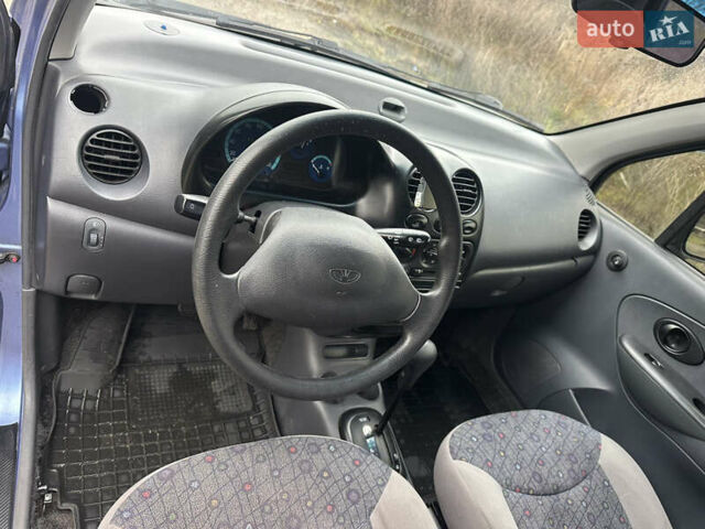 Синий Дэу Матиз, объемом двигателя 0.8 л и пробегом 85 тыс. км за 2200 $, фото 7 на Automoto.ua