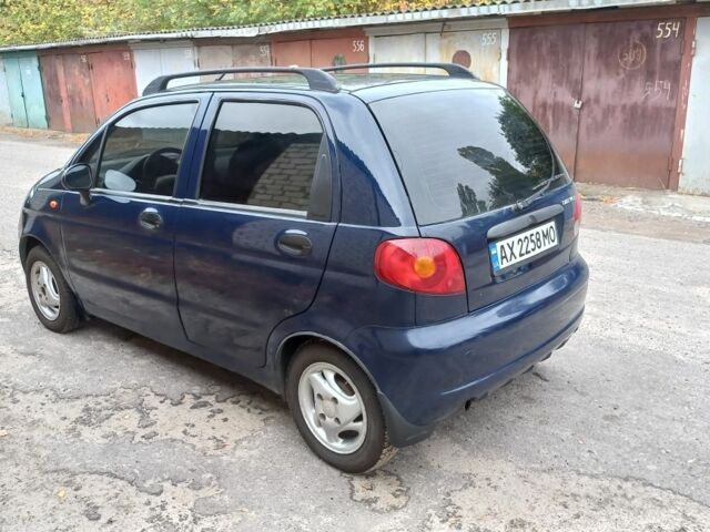 Дэу Матиз 2008 в Харькове на Automoto.ua Синий Дэу Матиз, объемом двигателя 0.8 л и пробегом 137 тыс. км за 3245 $, фото 2 на Automoto.ua