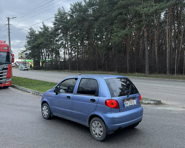Синий Дэу Матиз, объемом двигателя 0.8 л и пробегом 103 тыс. км за 2900 $, фото 2 на Automoto.ua