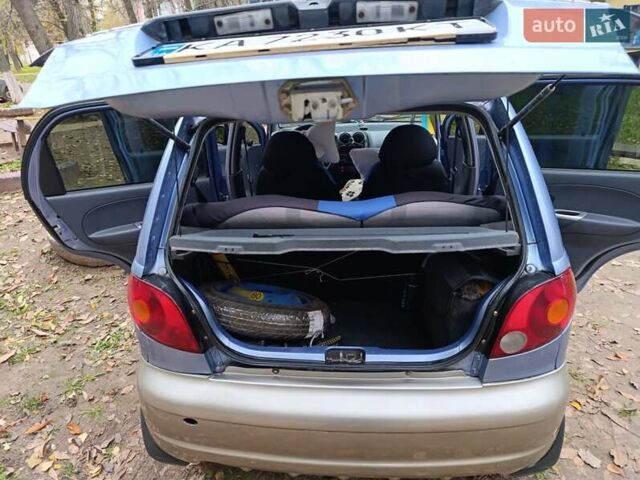 Синий Дэу Матиз, объемом двигателя 1 л и пробегом 115 тыс. км за 2600 $, фото 9 на Automoto.ua