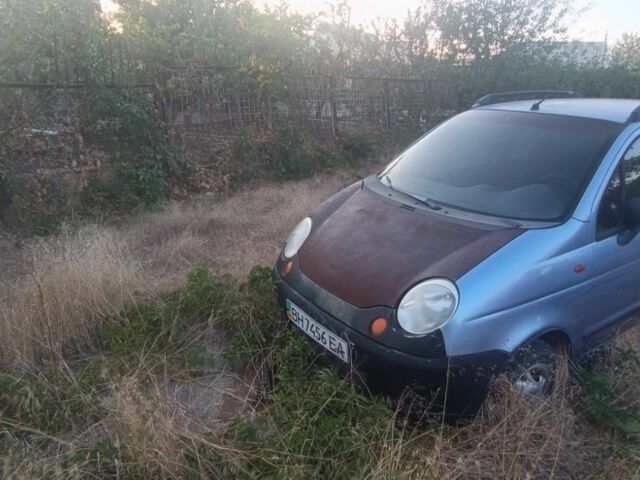 Синий Дэу Матиз, объемом двигателя 0.8 л и пробегом 80 тыс. км за 700 $, фото 1 на Automoto.ua