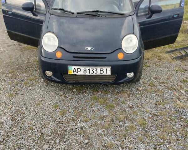 Синий Дэу Матиз, объемом двигателя 0.8 л и пробегом 84 тыс. км за 1750 $, фото 6 на Automoto.ua