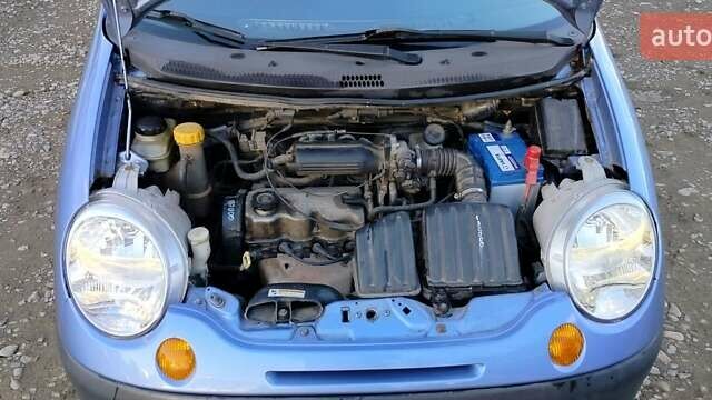 Синий Дэу Матиз, объемом двигателя 0.8 л и пробегом 136 тыс. км за 2000 $, фото 5 на Automoto.ua