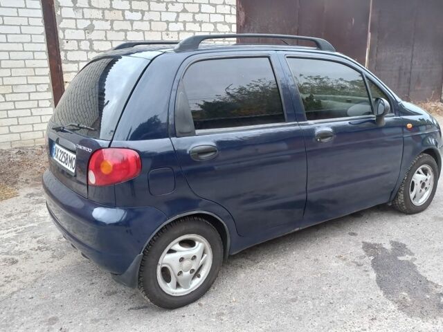 Дэу Матиз 2008 в Харькове на Automoto.ua Синий Дэу Матиз, объемом двигателя 0.8 л и пробегом 137 тыс. км за 3245 $, фото 1 на Automoto.ua