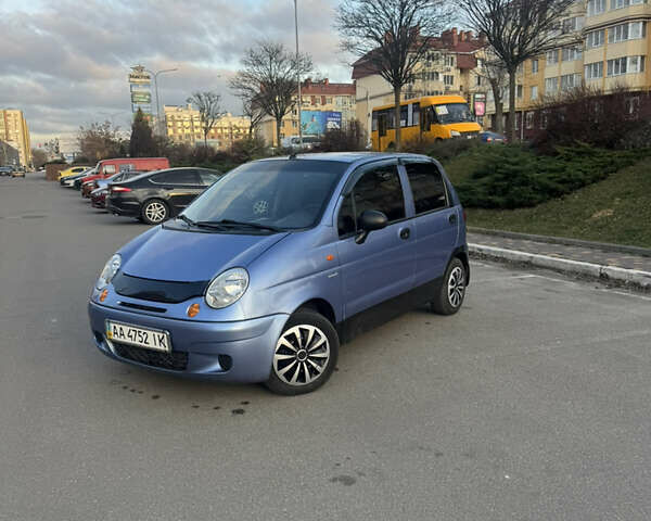 Синій Деу Матіз, об'ємом двигуна 0.8 л та пробігом 124 тис. км за 1999 $, фото 1 на Automoto.ua