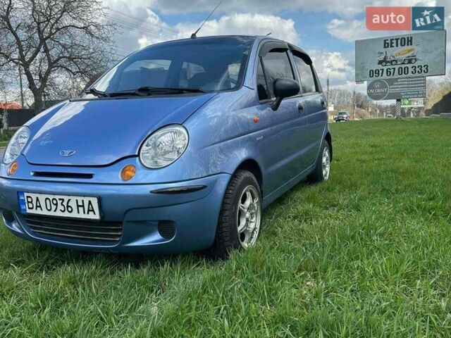 Синий Дэу Матиз, объемом двигателя 0.8 л и пробегом 36 тыс. км за 3900 $, фото 1 на Automoto.ua
