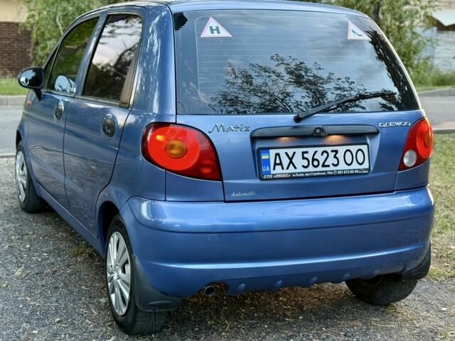 Синий Дэу Матиз, объемом двигателя 0.8 л и пробегом 107 тыс. км за 3800 $, фото 3 на Automoto.ua