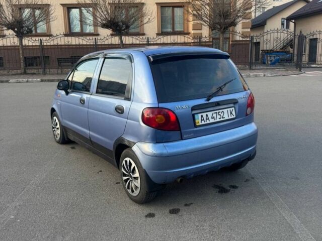 Синій Деу Матіз, об'ємом двигуна 0.8 л та пробігом 124 тис. км за 2200 $, фото 11 на Automoto.ua