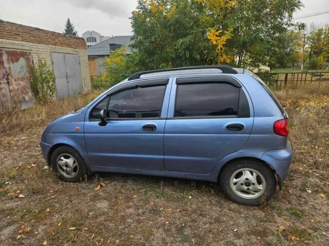 Синий Дэу Матиз, объемом двигателя 0.8 л и пробегом 145 тыс. км за 2700 $, фото 5 на Automoto.ua