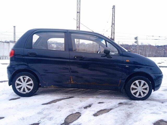 Синій Деу Матіз, об'ємом двигуна 0.8 л та пробігом 101 тис. км за 2800 $, фото 4 на Automoto.ua