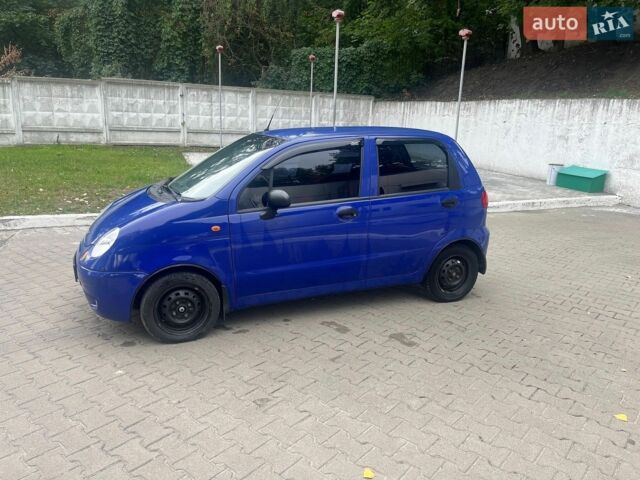Синий Дэу Матиз, объемом двигателя 0.8 л и пробегом 105 тыс. км за 2150 $, фото 4 на Automoto.ua