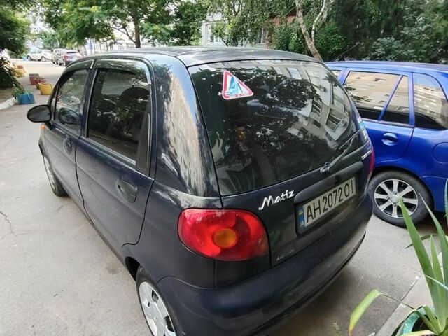 Дэу Матиз 2008 в Одессе на Automoto.ua Синий Дэу Матиз, объемом двигателя 0.8 л и пробегом 170 тыс. км за 2400 $, фото 3 на Automoto.ua