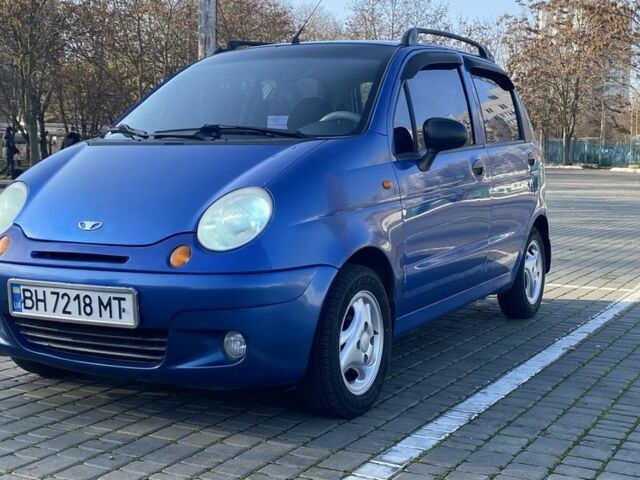 Синий Дэу Матиз, объемом двигателя 0.8 л и пробегом 125 тыс. км за 2999 $, фото 1 на Automoto.ua