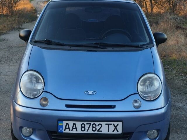 Синій Деу Матіз, об'ємом двигуна 0.8 л та пробігом 85 тис. км за 2500 $, фото 1 на Automoto.ua
