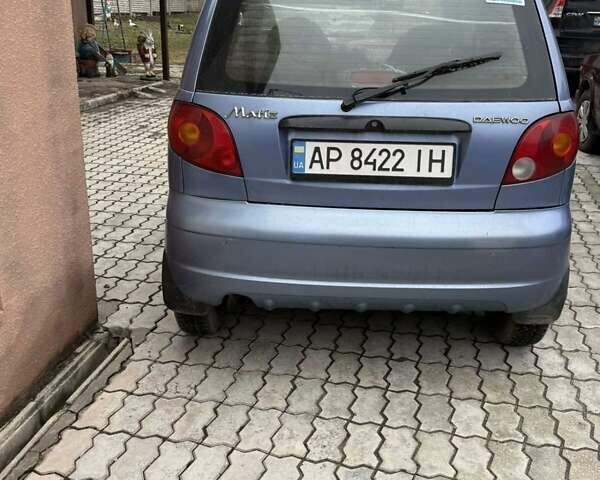 Синий Дэу Матиз, объемом двигателя 0.8 л и пробегом 71 тыс. км за 1500 $, фото 9 на Automoto.ua