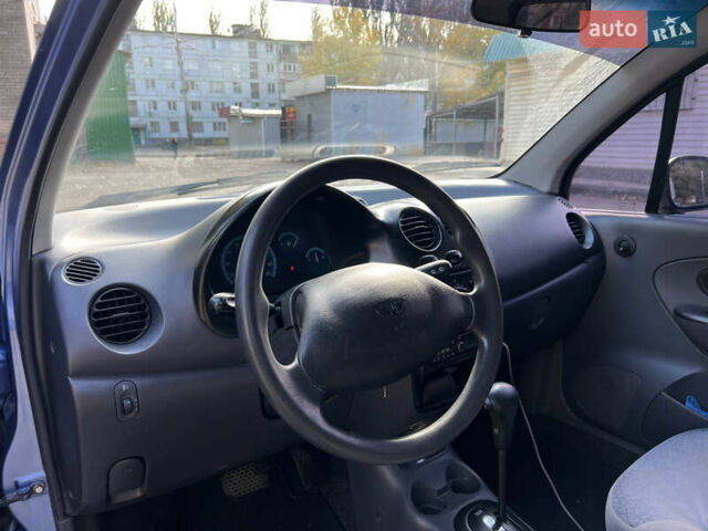 Дэу Матиз 2008 в Марганце на Automoto.ua Синий Дэу Матиз, объемом двигателя 0.8 л и пробегом 200 тыс. км за 2800 $, фото 6 на Automoto.ua