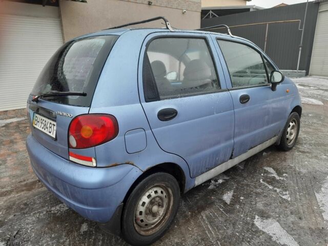 Синій Деу Матіз, об'ємом двигуна 0.8 л та пробігом 250 тис. км за 1000 $, фото 4 на Automoto.ua