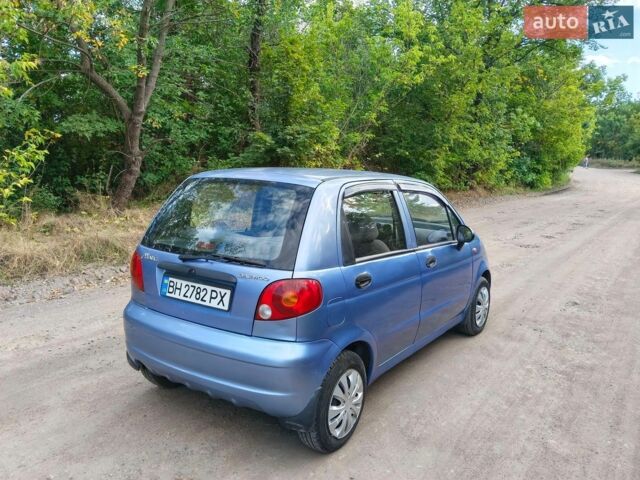 Синий Дэу Матиз, объемом двигателя 0.8 л и пробегом 126 тыс. км за 2600 $, фото 5 на Automoto.ua