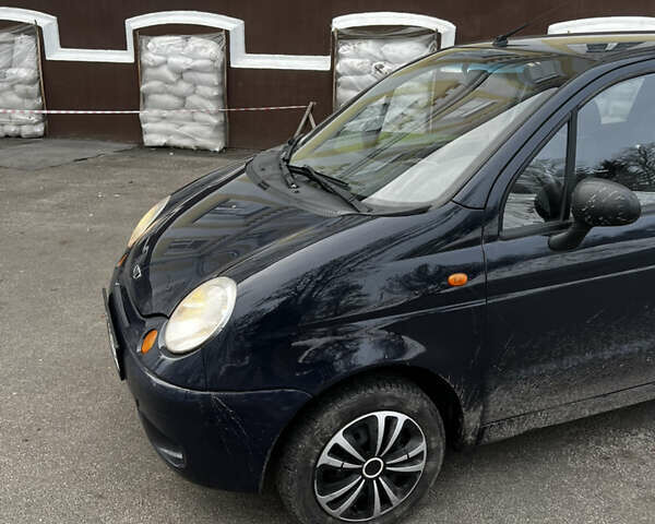 Синий Дэу Матиз, объемом двигателя 0.8 л и пробегом 60 тыс. км за 3299 $, фото 1 на Automoto.ua