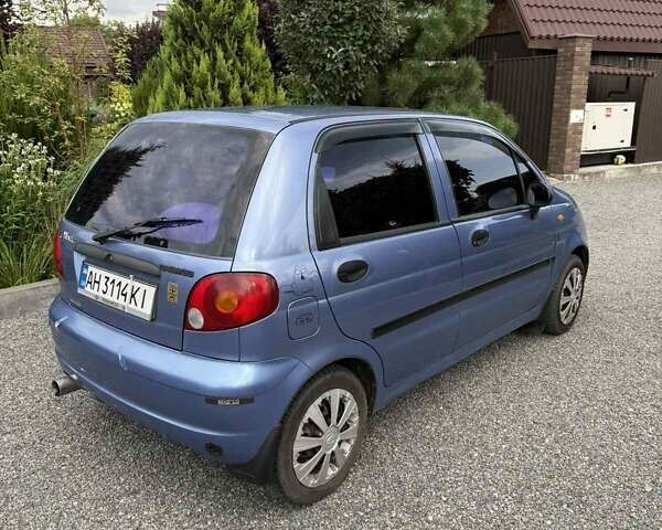 Синий Дэу Матиз, объемом двигателя 0.8 л и пробегом 92 тыс. км за 3500 $, фото 8 на Automoto.ua