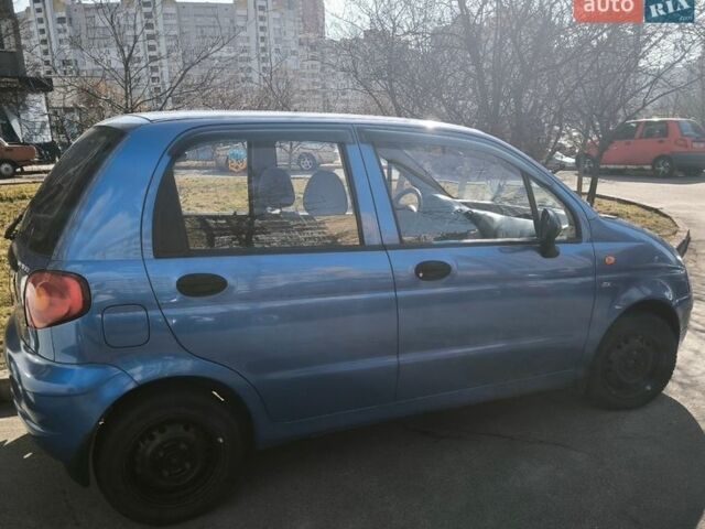 Синий Дэу Матиз, объемом двигателя 0.8 л и пробегом 58 тыс. км за 2600 $, фото 1 на Automoto.ua