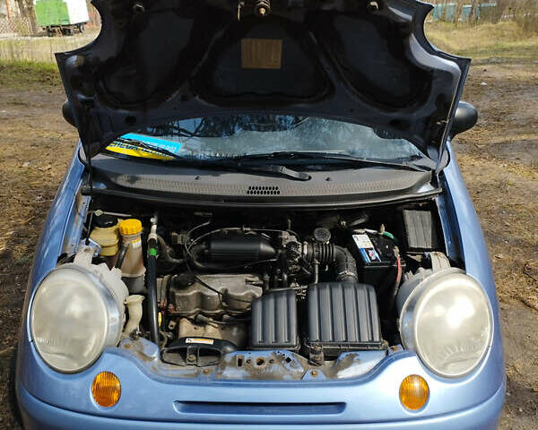 Синій Деу Матіз, об'ємом двигуна 0.8 л та пробігом 130 тис. км за 2400 $, фото 7 на Automoto.ua