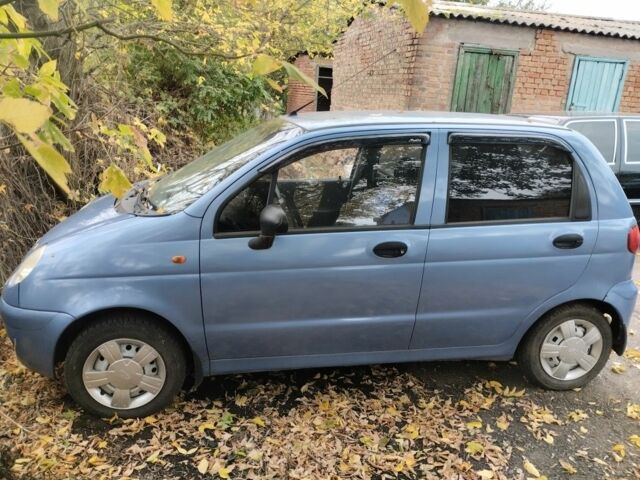 Синій Деу Матіз, об'ємом двигуна 8 л та пробігом 155 тис. км за 2100 $, фото 1 на Automoto.ua