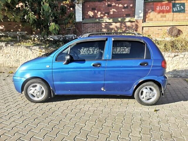 Дэу Матиз 2008 в Одессе на Automoto.ua Синий Дэу Матиз, объемом двигателя 0.8 л и пробегом 127 тыс. км за 2500 $, фото 2 на Automoto.ua