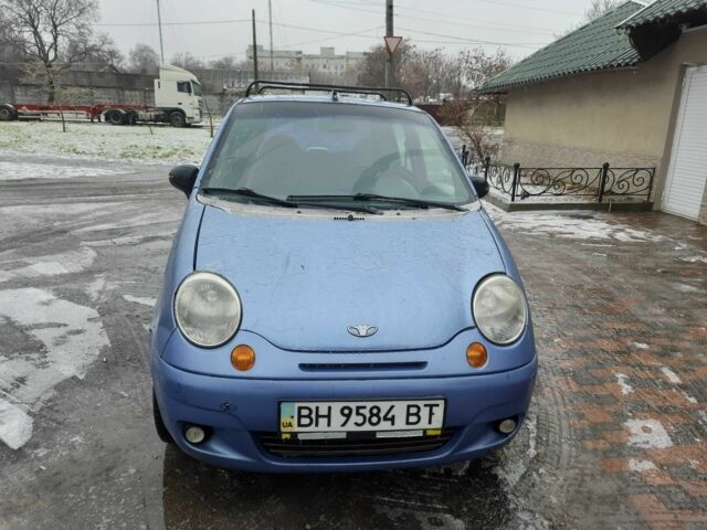 Синій Деу Матіз, об'ємом двигуна 0.8 л та пробігом 250 тис. км за 1000 $, фото 1 на Automoto.ua