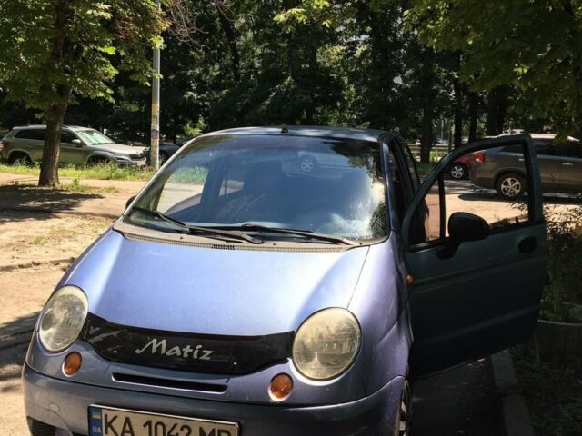 Синій Деу Матіз, об'ємом двигуна 0.8 л та пробігом 154 тис. км за 3600 $, фото 2 на Automoto.ua