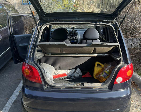 Синий Дэу Матиз, объемом двигателя 0.8 л и пробегом 84 тыс. км за 3500 $, фото 8 на Automoto.ua