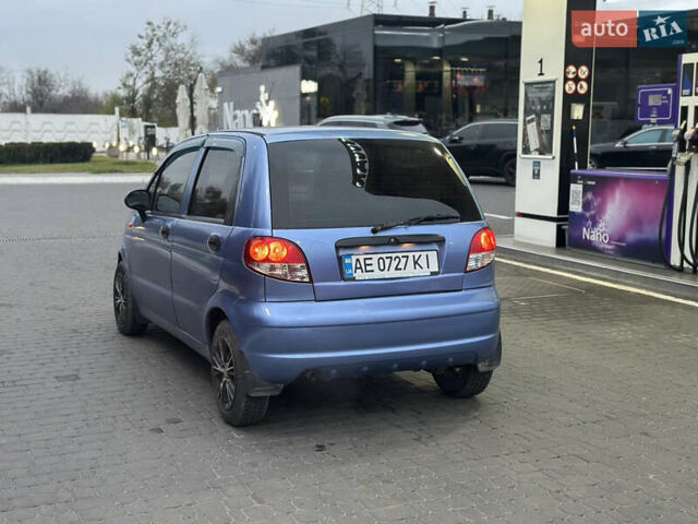 Синий Дэу Матиз, объемом двигателя 0.8 л и пробегом 150 тыс. км за 2700 $, фото 5 на Automoto.ua