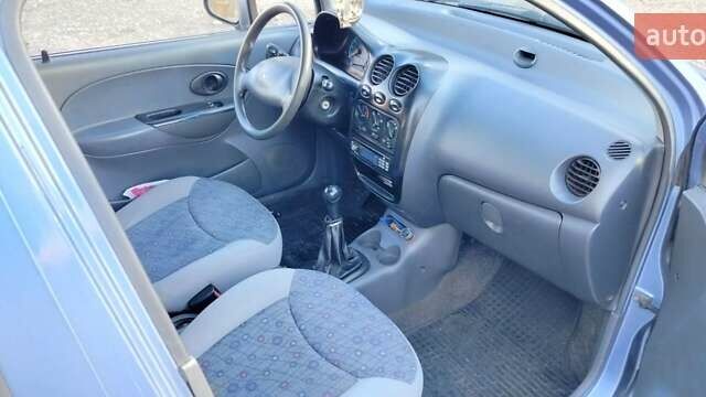 Синий Дэу Матиз, объемом двигателя 0.8 л и пробегом 136 тыс. км за 2000 $, фото 19 на Automoto.ua