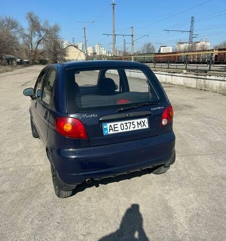 Синий Дэу Матиз, объемом двигателя 0.8 л и пробегом 150 тыс. км за 2800 $, фото 5 на Automoto.ua
