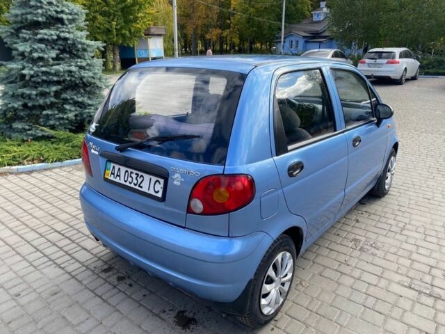 Синий Дэу Матиз, объемом двигателя 0.8 л и пробегом 79 тыс. км за 3200 $, фото 4 на Automoto.ua