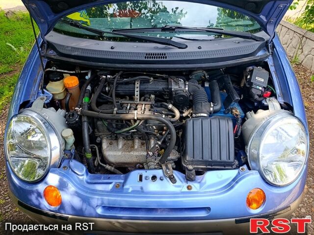 Синий Дэу Матиз, объемом двигателя 1 л и пробегом 44 тыс. км за 3300 $, фото 8 на Automoto.ua