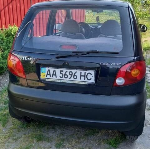 Синий Дэу Матиз, объемом двигателя 0.8 л и пробегом 28 тыс. км за 3300 $, фото 4 на Automoto.ua