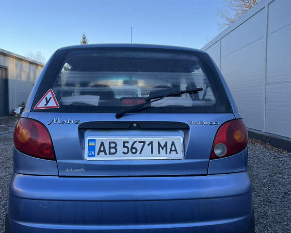Синий Дэу Матиз, объемом двигателя 0.8 л и пробегом 100 тыс. км за 2600 $, фото 2 на Automoto.ua