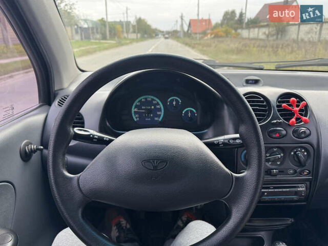 Синий Дэу Матиз, объемом двигателя 0.8 л и пробегом 87 тыс. км за 1750 $, фото 30 на Automoto.ua