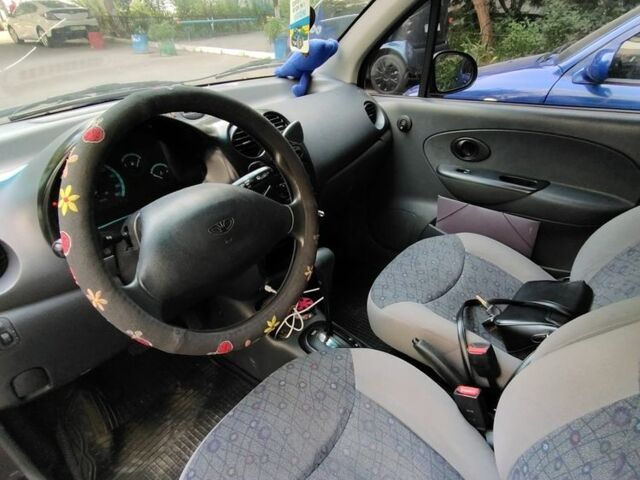 Дэу Матиз 2008 в Одессе на Automoto.ua Синий Дэу Матиз, объемом двигателя 0.8 л и пробегом 170 тыс. км за 2400 $, фото 6 на Automoto.ua