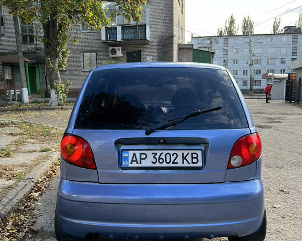 Дэу Матиз 2008 в Марганце на Automoto.ua Синий Дэу Матиз, объемом двигателя 0.8 л и пробегом 200 тыс. км за 2800 $, фото 3 на Automoto.ua