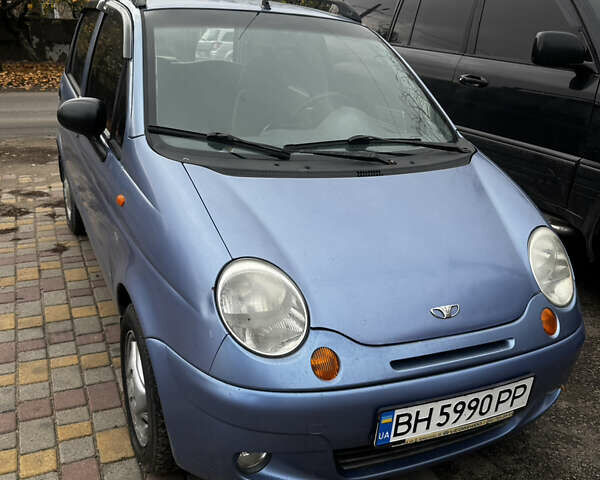 Синій Деу Матіз, об'ємом двигуна 0.8 л та пробігом 185 тис. км за 2300 $, фото 1 на Automoto.ua