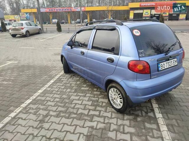 Синій Деу Матіз, об'ємом двигуна 0.8 л та пробігом 71 тис. км за 3400 $, фото 8 на Automoto.ua
