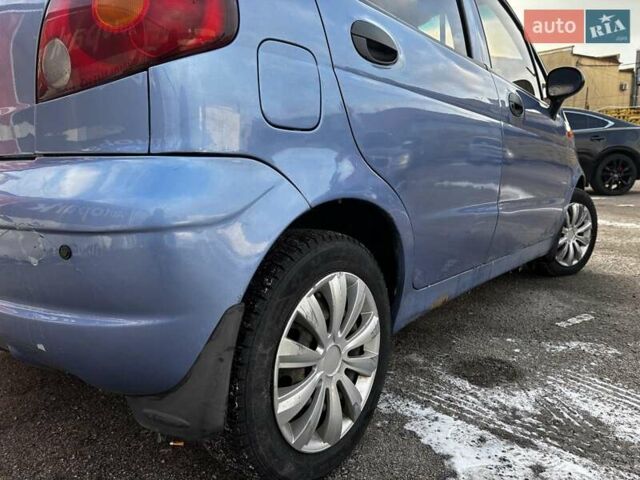 Синий Дэу Матиз, объемом двигателя 0.8 л и пробегом 92 тыс. км за 3490 $, фото 10 на Automoto.ua