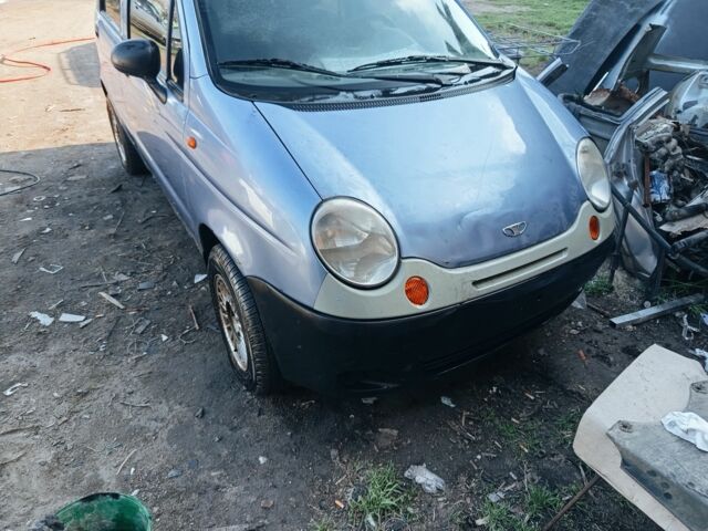 Синий Дэу Матиз, объемом двигателя 8 л и пробегом 455 тыс. км за 554 $, фото 1 на Automoto.ua