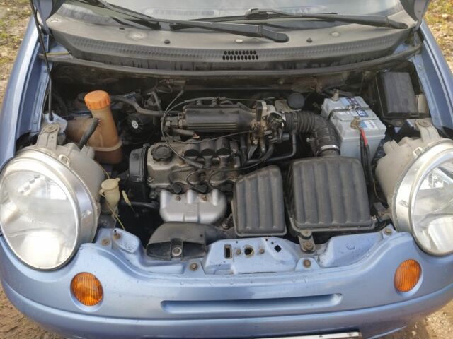 Синий Дэу Матиз, объемом двигателя 0.8 л и пробегом 123 тыс. км за 2500 $, фото 6 на Automoto.ua