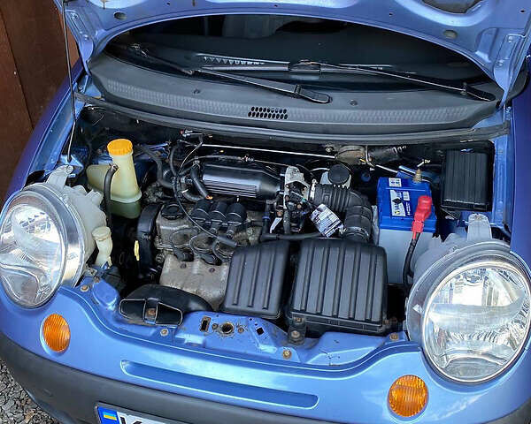 Синій Деу Матіз, об'ємом двигуна 0.8 л та пробігом 126 тис. км за 1800 $, фото 1 на Automoto.ua