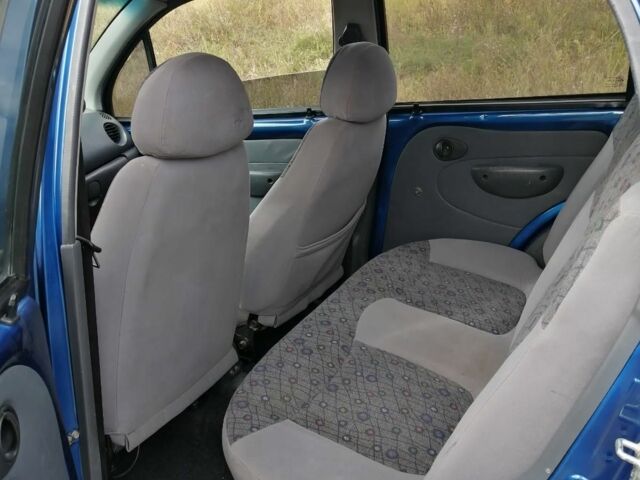 Синій Деу Матіз, об'ємом двигуна 8 л та пробігом 101 тис. км за 1800 $, фото 8 на Automoto.ua